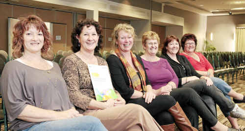 Nancy Baker, Vicki Barrett, Linda Berry, Margaret Golsby-smith, Janet Hubble and Leanne Bartlett are the team behind a local 300-strong conference. Nancy Baker, Vicki Barrett, Linda Berry, Margaret Golsby-smith, Janet Hubble and Leanne Bartlett are the team behind a local 300-strong conference.